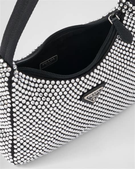 borsa con brillantini prada|borse prada.